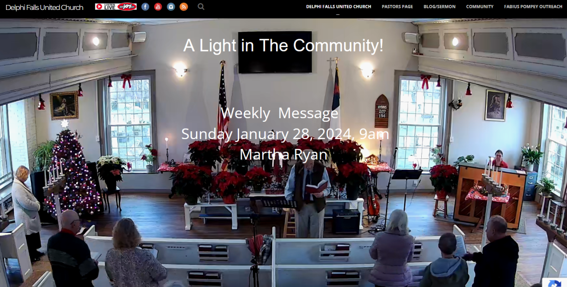 Delphi Falls United Church, Manlius. NY