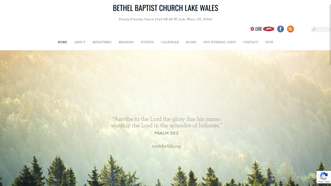 Bethel Baptist Church Lake Wales, FL