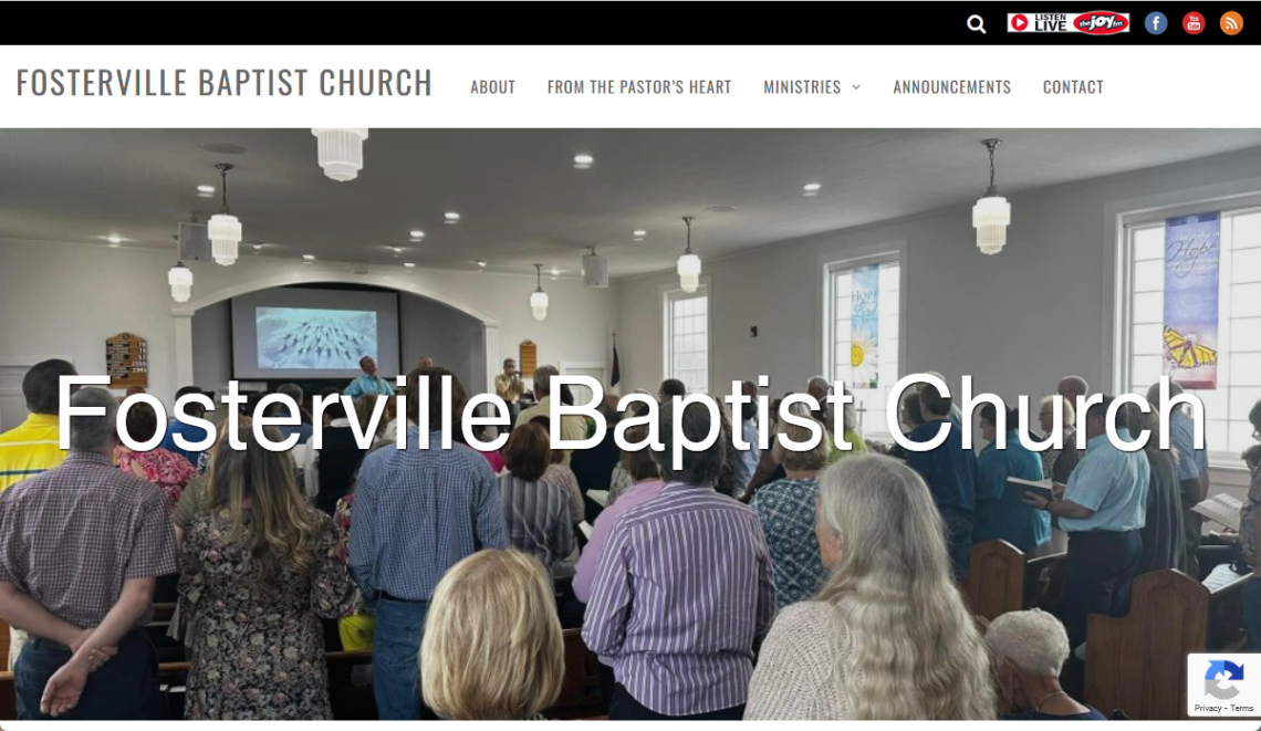 Fosterville Baptist Church. Bell Buckle, TN