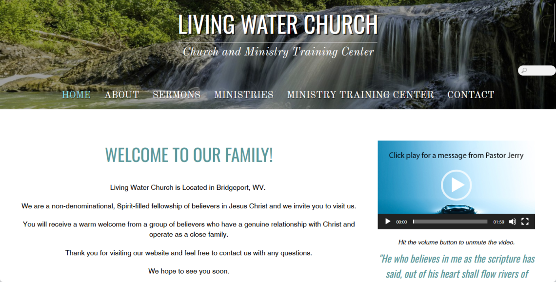 Living Water Church, Bridgeport, WV.