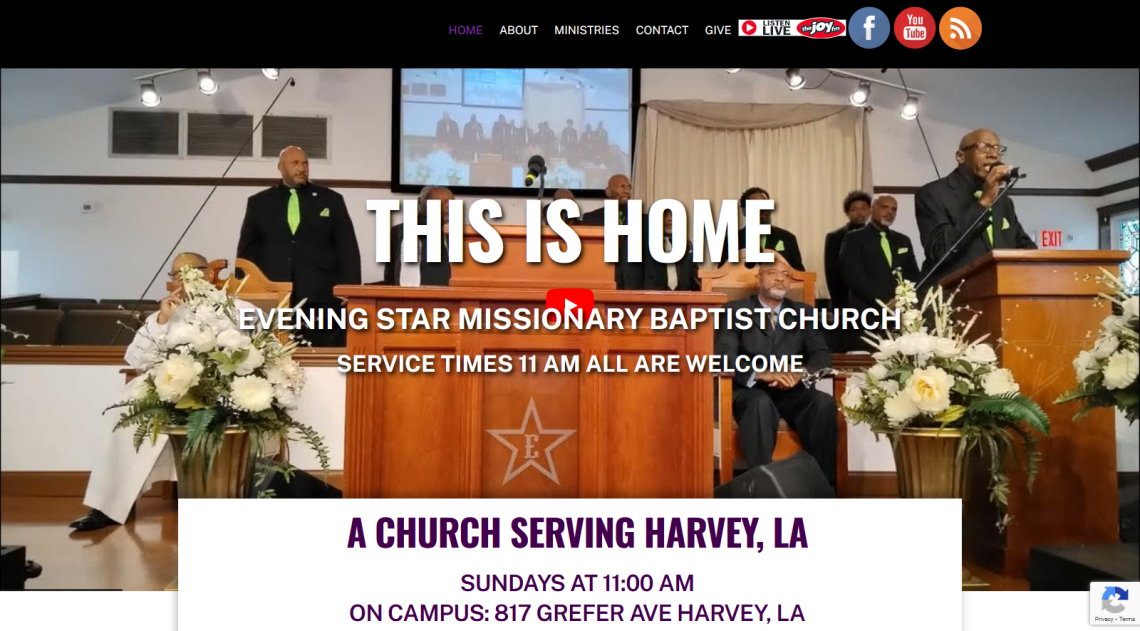 EVENING STAR MISSIONARY BAPTIST CHURCH, Harvey, LA