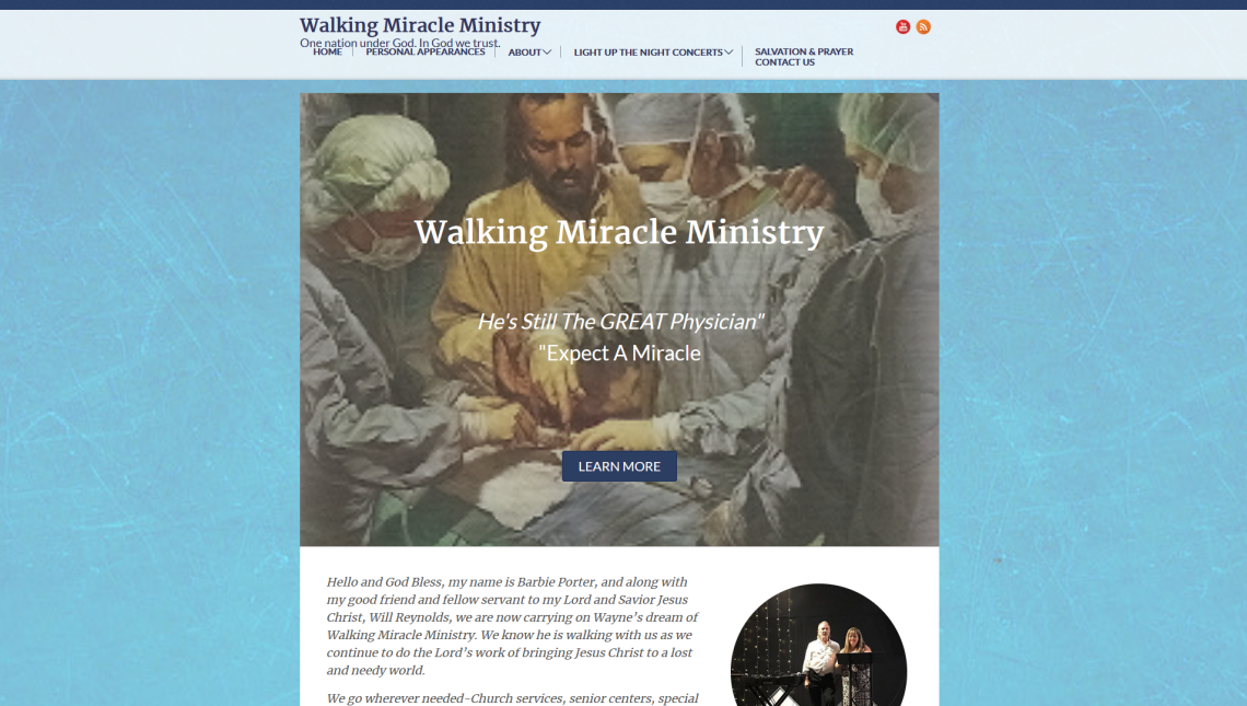 Walking Miracle Ministry, Smyrna, DE
