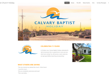 Cavlary Baptist Church Holiday. Holiday, FL