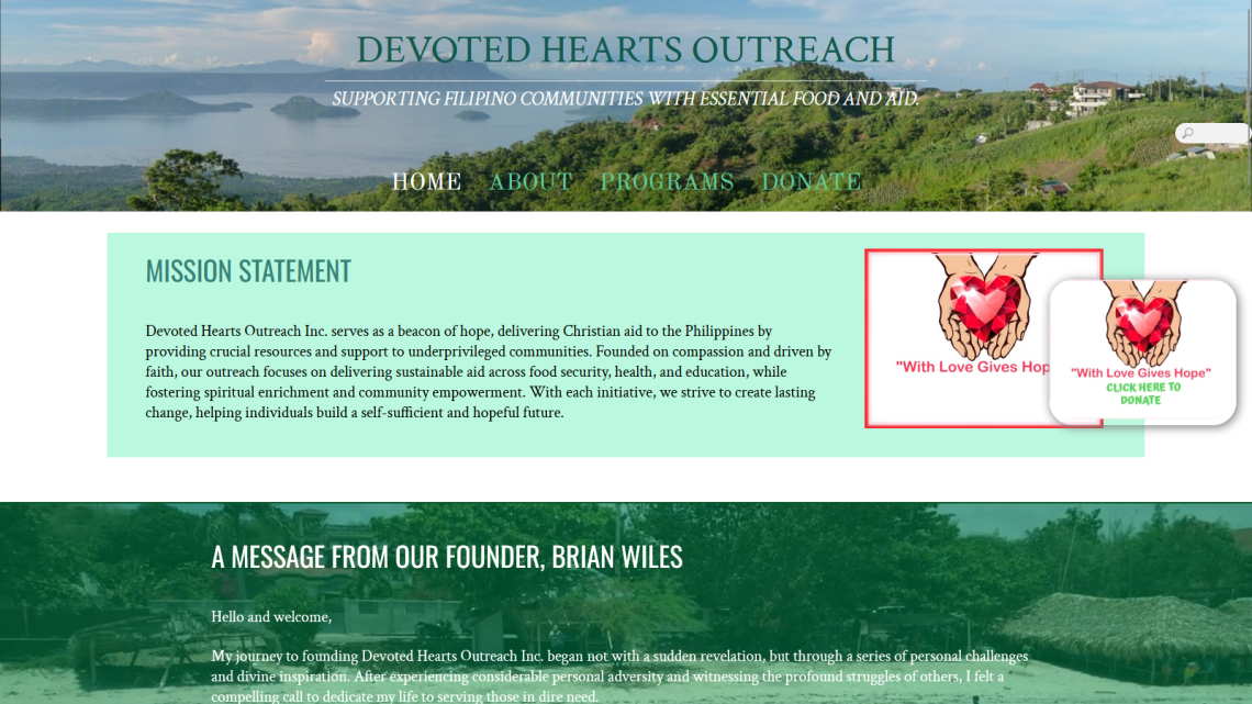 Devoted Hearts Outreach, Philippines