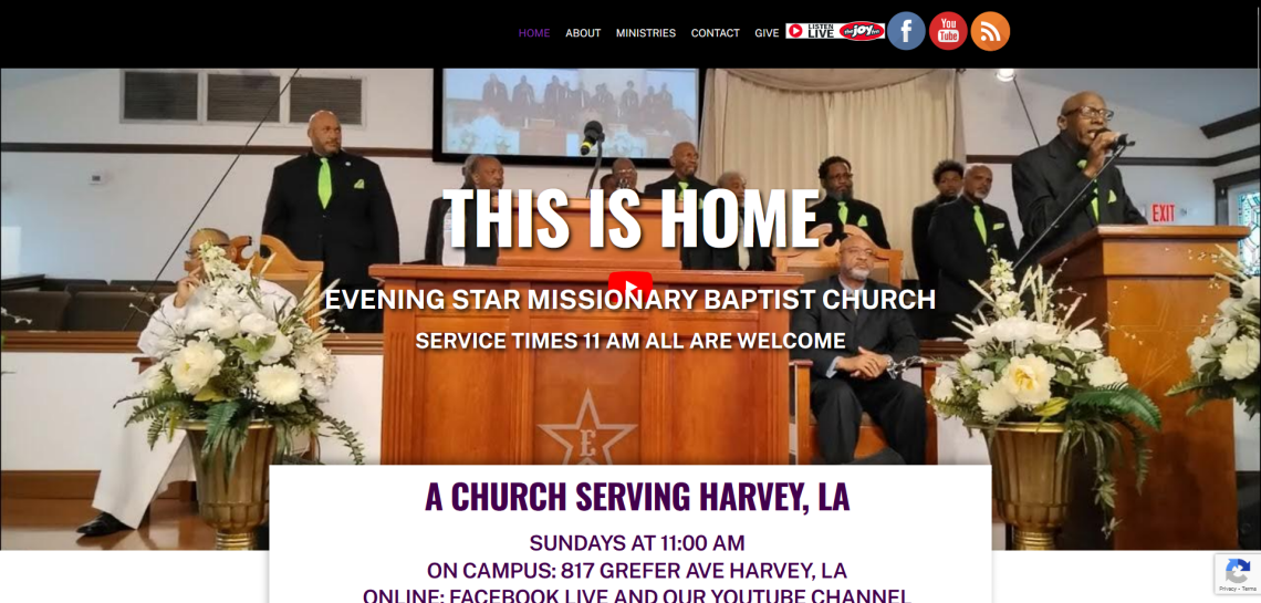 Evening Star Missionary Baptist Church, Harvey, LA