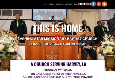 Evening Star Missionary Baptist Church, Harvey, LA