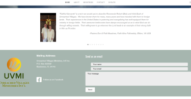 Unreached Villages Ministries, Int’l Inc. Kissimmee, FL