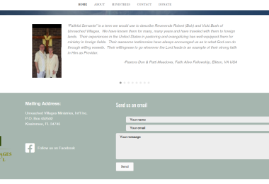Unreached Villages Ministries, Int’l Inc. Kissimmee, FL