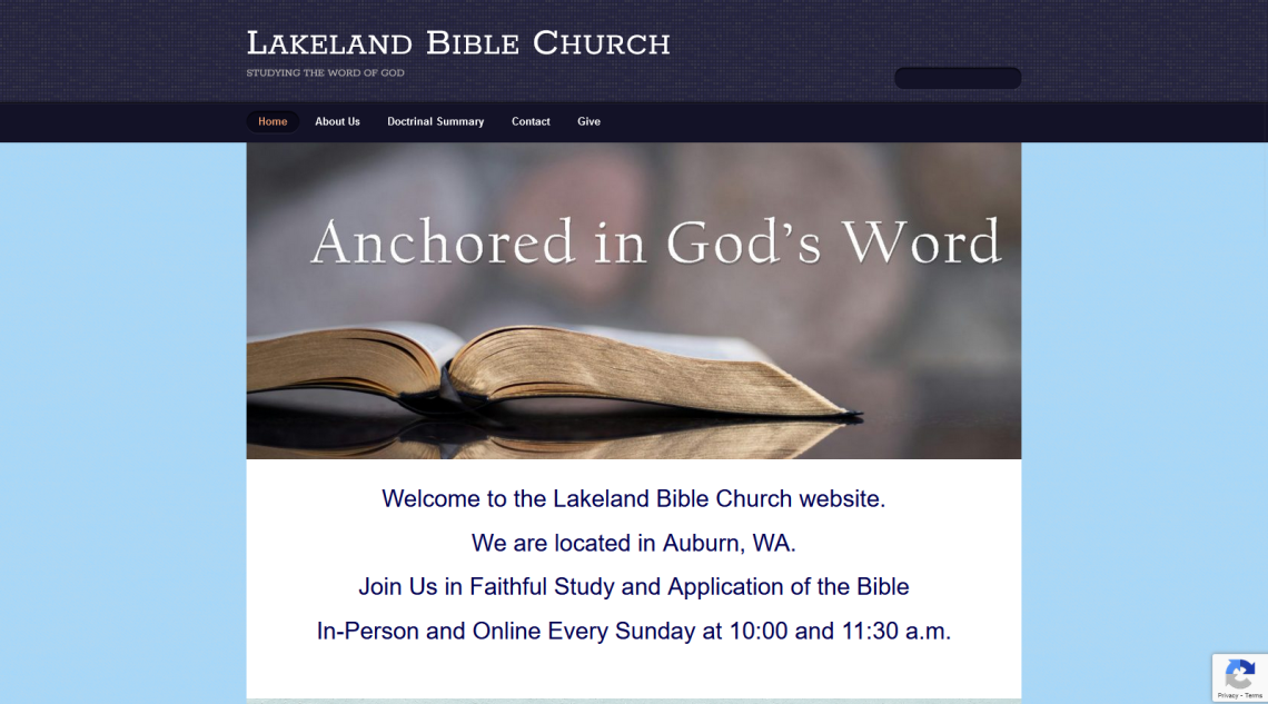 Lakeland Bible Church Auburn, WA