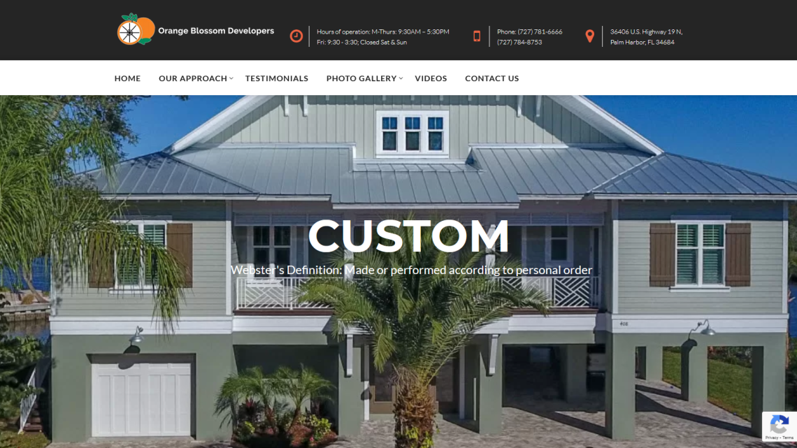 Orange Blossom Developers Inc., Palm Harbor, FL