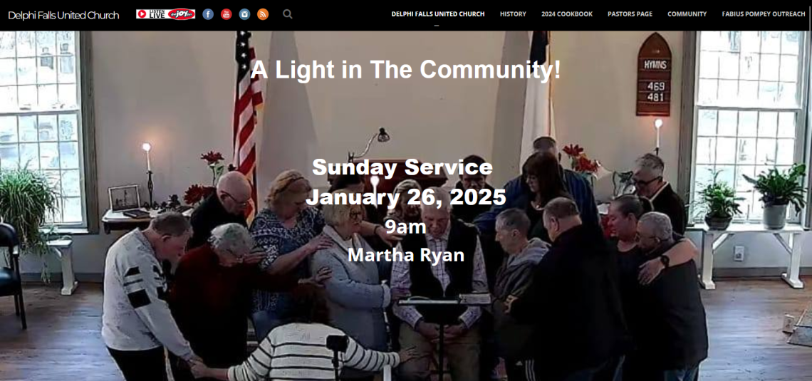 Delphi Falls United Church, Manlius, NY