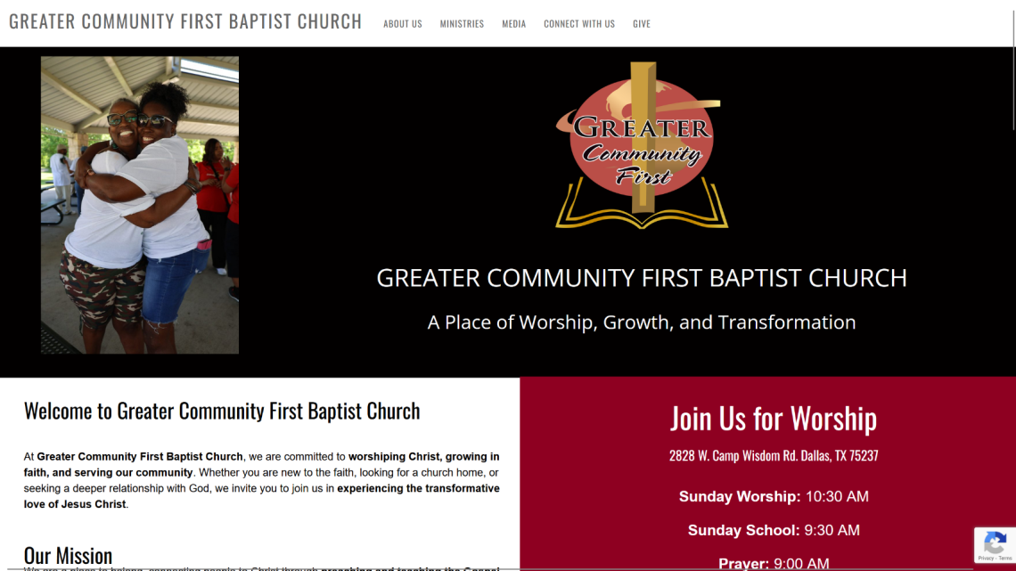 Greater Community First Baptist Church, Dallas, TX