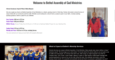 Bethel Assembly of God Ministries, Palm Bay