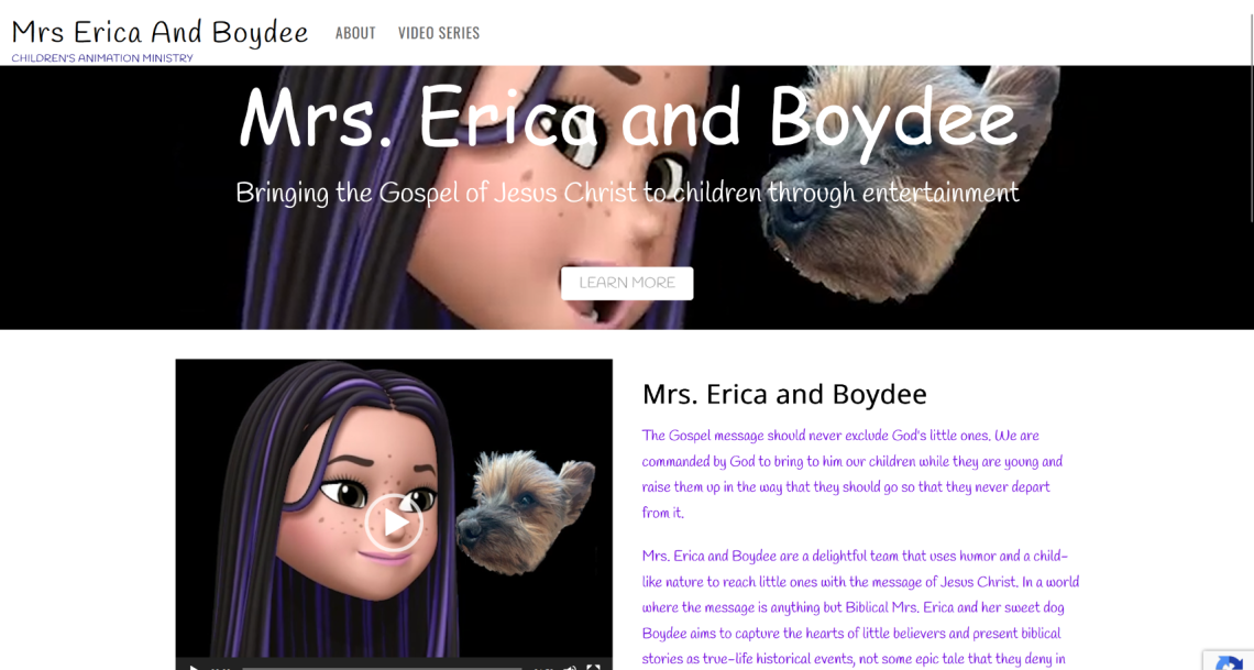 Mrs. Erica and Boydee Animated Ministries