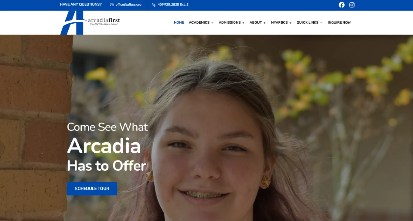 AFBCS - best Christian website design