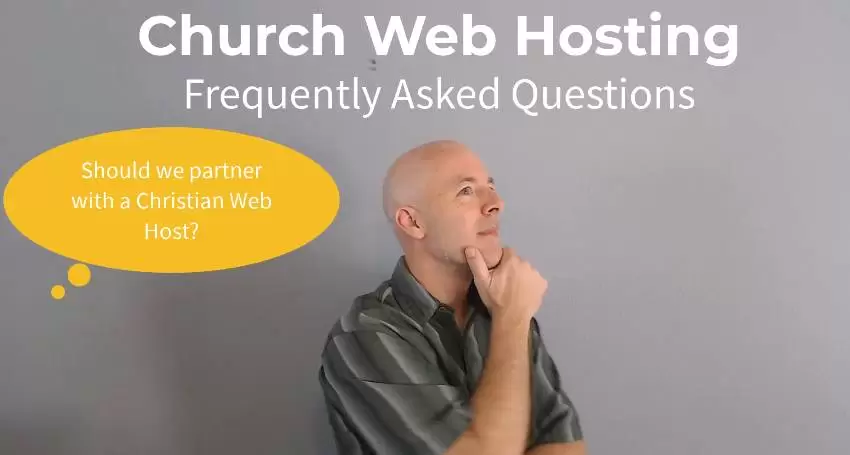 should a church use a Christian website hosting company?