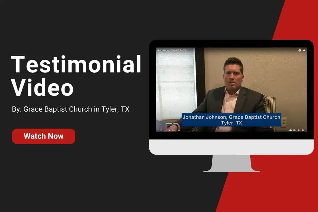 Grace Baptist - best church website designs video