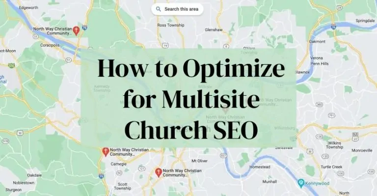 How to Optimize for Multisite Church SEO