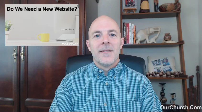 church web design FAQs - do we need a new website?